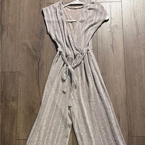 Striped Women's Jumpsuit